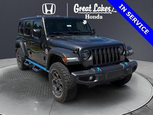 Granite Crystal Metallic Clearcoat 2022 Jeep Wrangler Unlimited 4xe Rubicon