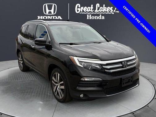 Crystal Black Pearl 2017 Honda Pilot Elite