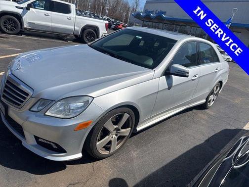 Iridium Silver Metallic 2011 Mercedes-Benz E-Class E 350 4MATIC
