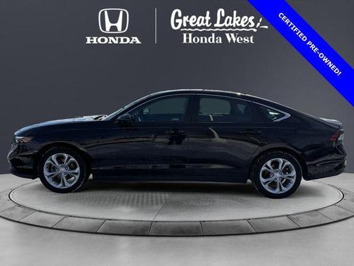 Crystal Black Pearl 2023 Honda Accord LX 1.5T