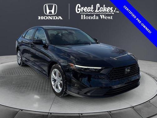 Crystal Black Pearl 2023 Honda Accord LX 1.5T