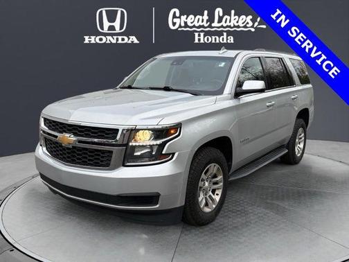Silver Ice Metallic 2018 Chevrolet Tahoe LT