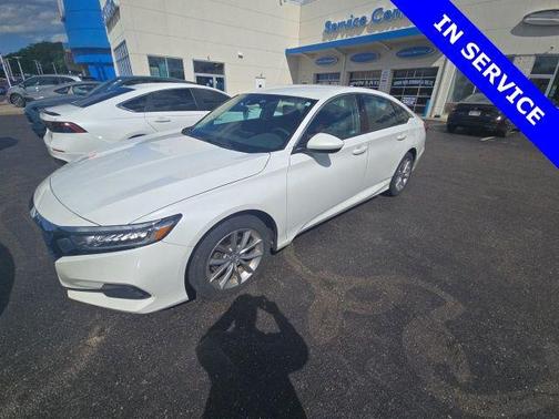 Platinum White Pearl 2022 Honda Accord LX 1.5T