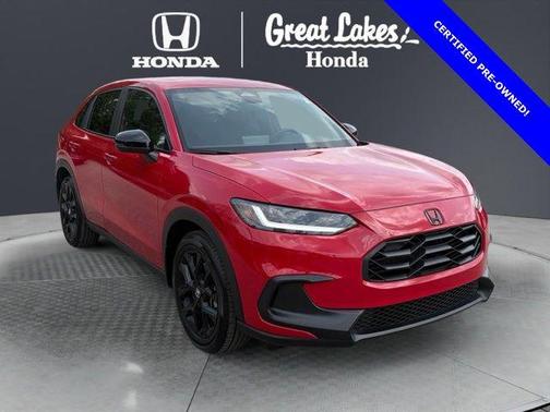 Milano Red 2025 Honda HR-V AWD Sport