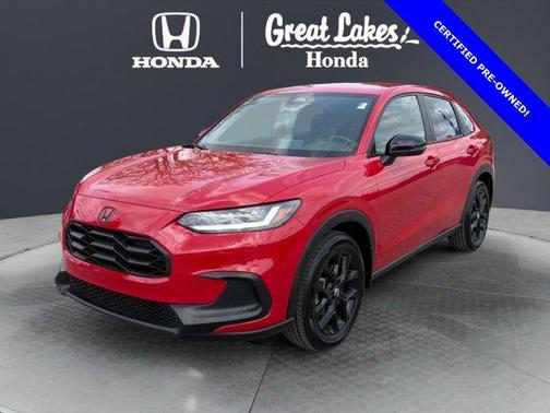Milano Red 2025 Honda HR-V AWD Sport
