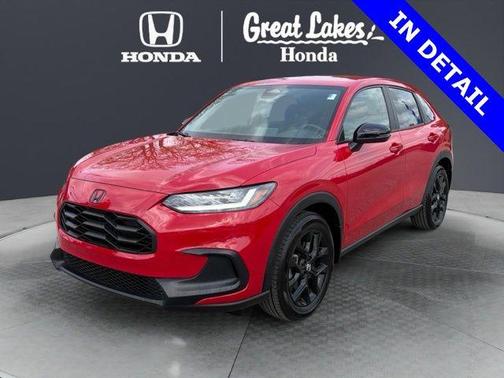 Milano Red 2025 Honda HR-V AWD Sport