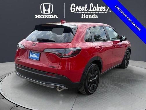 Milano Red 2025 Honda HR-V AWD Sport
