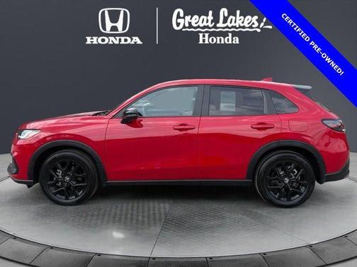 Milano Red 2025 Honda HR-V AWD Sport
