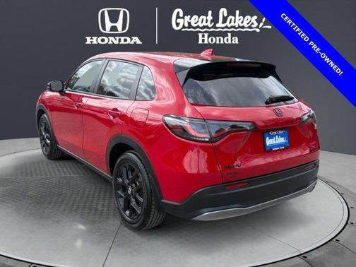 Milano Red 2025 Honda HR-V AWD Sport