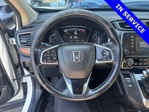 White Diamond Pearl 2017 Honda CR-V EX-L