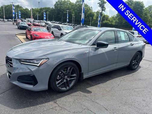 Gray 2025 Acura TLX A-Spec