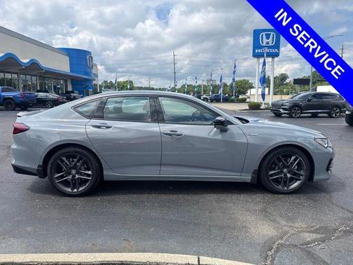 Gray 2025 Acura TLX A-Spec