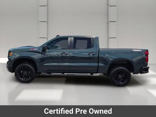 Cypress Gray 2025 Chevrolet Silverado 1500 Custom Trail Boss
