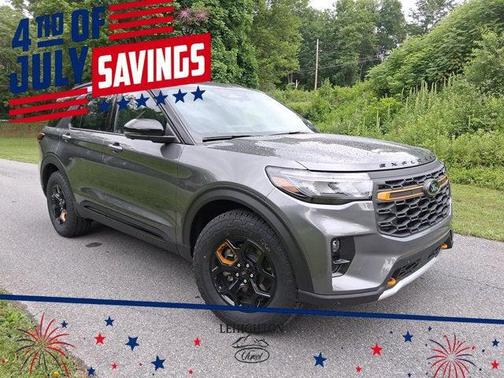Carbonized Gray Metallic 2026 Ford Explorer Tremor