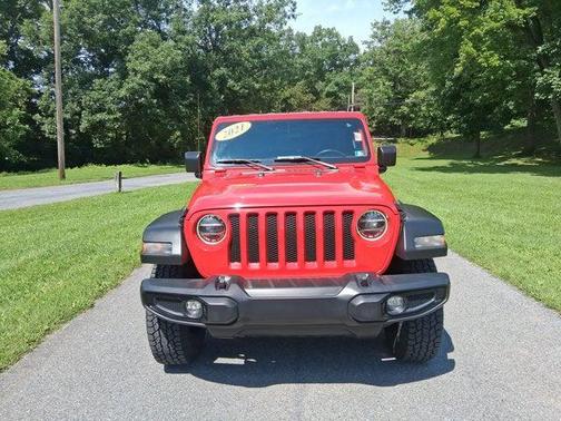 Firecracker Red Clearcoat 2021 Jeep Wrangler Willys