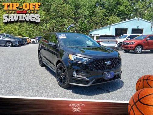 Agate Black Metallic 2022 Ford Edge ST-Line