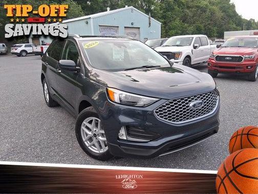 Stone Blue Metallic 2024 Ford Edge SEL