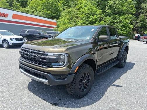 Shelter Green Metallic 2026 Ford Ranger Raptor