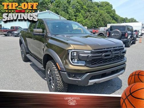 Shelter Green Metallic 2026 Ford Ranger Raptor