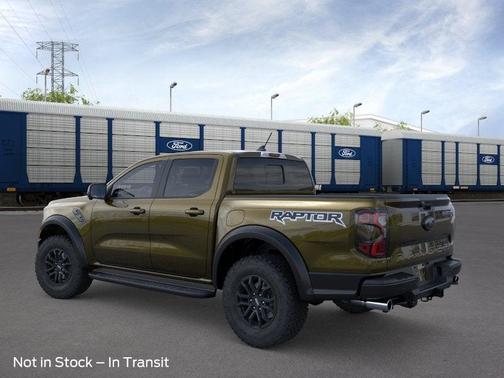 Shelter Green Metallic 2026 Ford Ranger Raptor