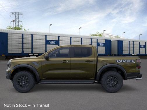 Shelter Green Metallic 2026 Ford Ranger Raptor