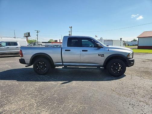 Billet Silver Metallic Clearcoat 2021 RAM 1500 Classic Warlock Quad Cab 4x2 6'4' Box