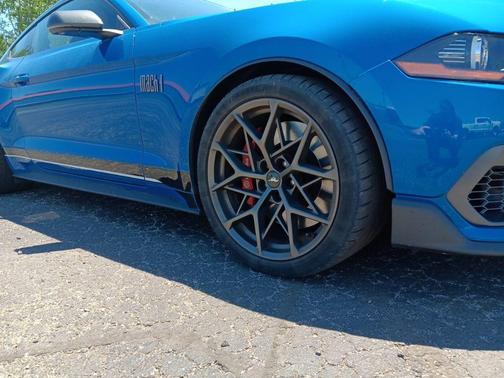Velocity Blue Metallic 2021 Ford Mustang Mach 1 Fastback