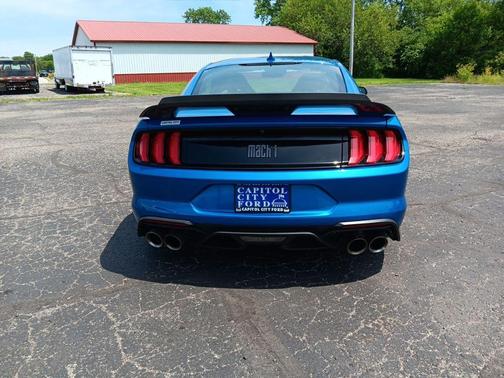 Velocity Blue Metallic 2021 Ford Mustang Mach 1 Fastback