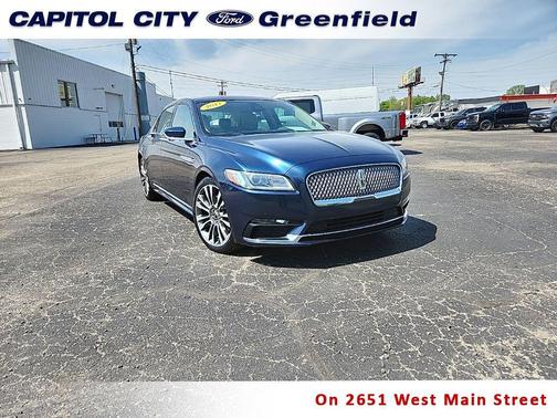 Sapphire Blue Metallic 2017 Lincoln Continental Reserve