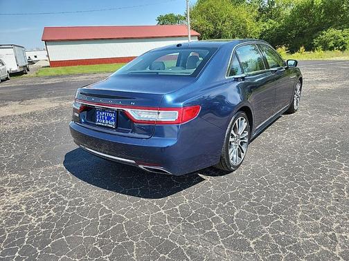 Sapphire Blue Metallic 2017 Lincoln Continental Reserve