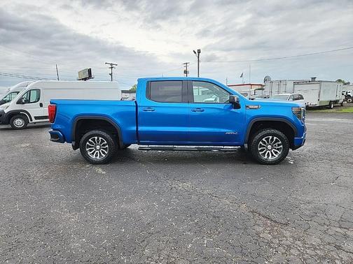 Blue Metallic 2023 GMC Sierra 1500 AT4