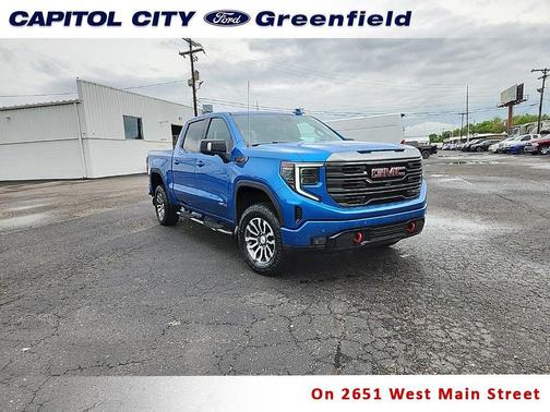 Blue Metallic 2023 GMC Sierra 1500 AT4