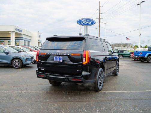 Black Metallic 2025 Ford Expedition Max Platinum