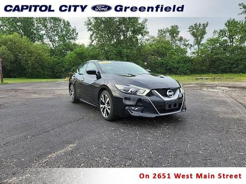 Super Black 2017 Nissan Maxima 3.5 S