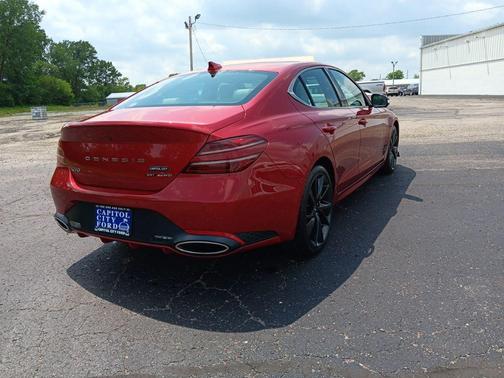 Havana Red 2022 Genesis G70 3.3T AWD