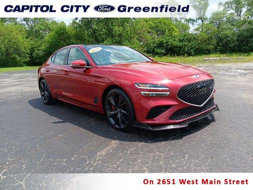 Havana Red 2022 Genesis G70 3.3T AWD