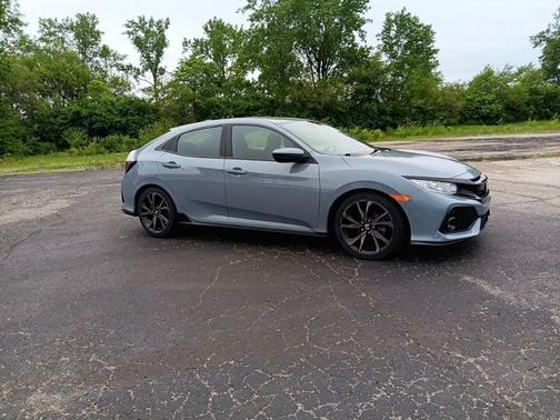 Gray 2019 Honda Civic Sport