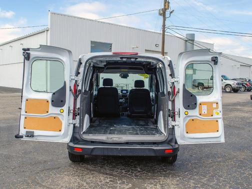 Frozen White 2020 Ford Transit Connect XL Cargo Van