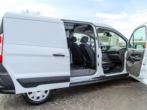 Frozen White 2020 Ford Transit Connect XL Cargo Van