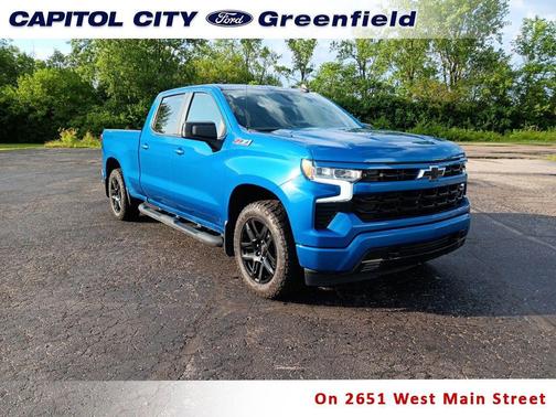 Glacier Blue Metallic 2022 Chevrolet Silverado 1500 RST