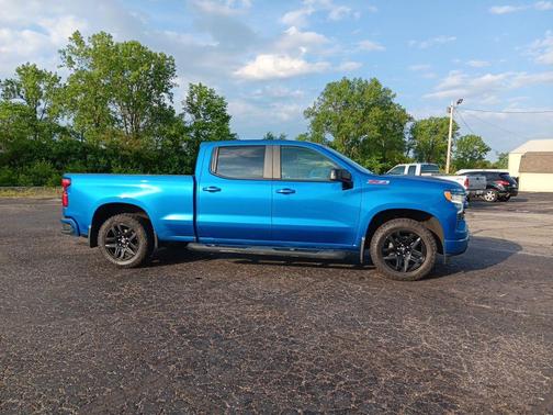 Glacier Blue Metallic 2022 Chevrolet Silverado 1500 RST
