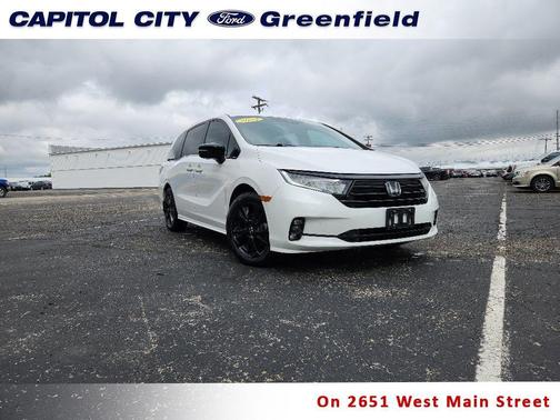 Platinum White Pearl 2023 Honda Odyssey Sport