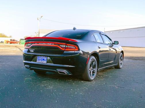 Pitch Black Clearcoat 2023 Dodge Charger SXT
