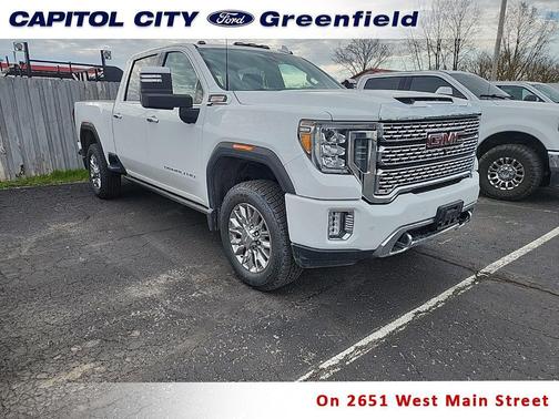 Summit White 2023 GMC Sierra 2500 Denali