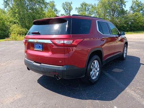 Cajun Red Tintcoat 2021 Chevrolet Traverse LT Leather