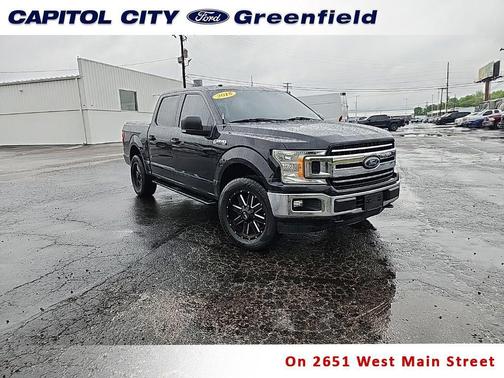 Shadow Black 2018 Ford F-150 XLT