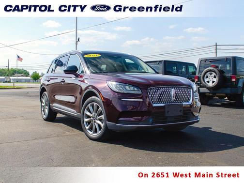 Burgundy Velvet 2021 Lincoln Corsair Standard