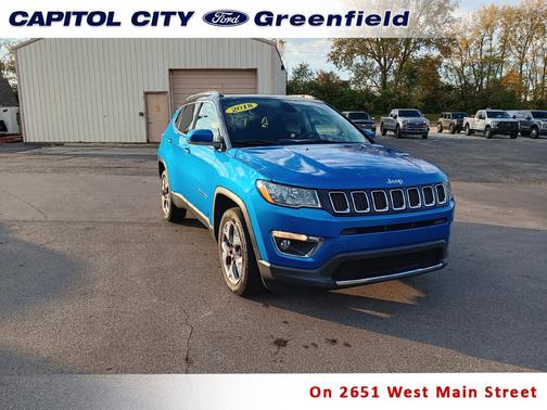 Laser Blue Pearlcoat 2018 Jeep Compass Limited