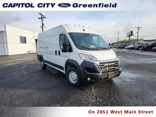 Bright White Clearcoat 2023 RAM ProMaster 3500 High Roof