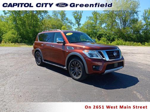 Forged Copper 2018 Nissan Armada Platinum